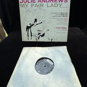 My Fair Lady Herman Levin Rex Harrison Julie Andrews Disco Vinilo ¡Agradable! -R1