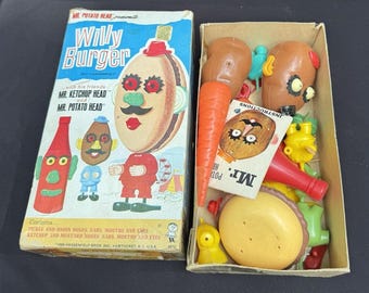 希少 1966年製 VTG ウィリー・バーガー ミスターポテトヘッド