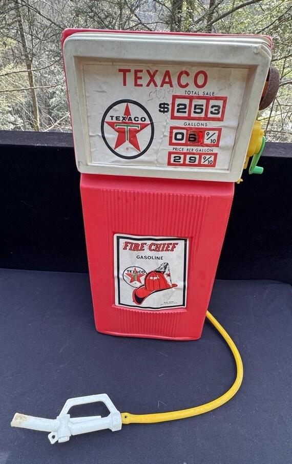 ヴィンテージ 小物ケースガソリンポンプ Fire Chief