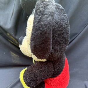 Peluche de Mickey Mouse de Disneyland Walt Disney World, años 50, recuerdo - S21 imagen 6