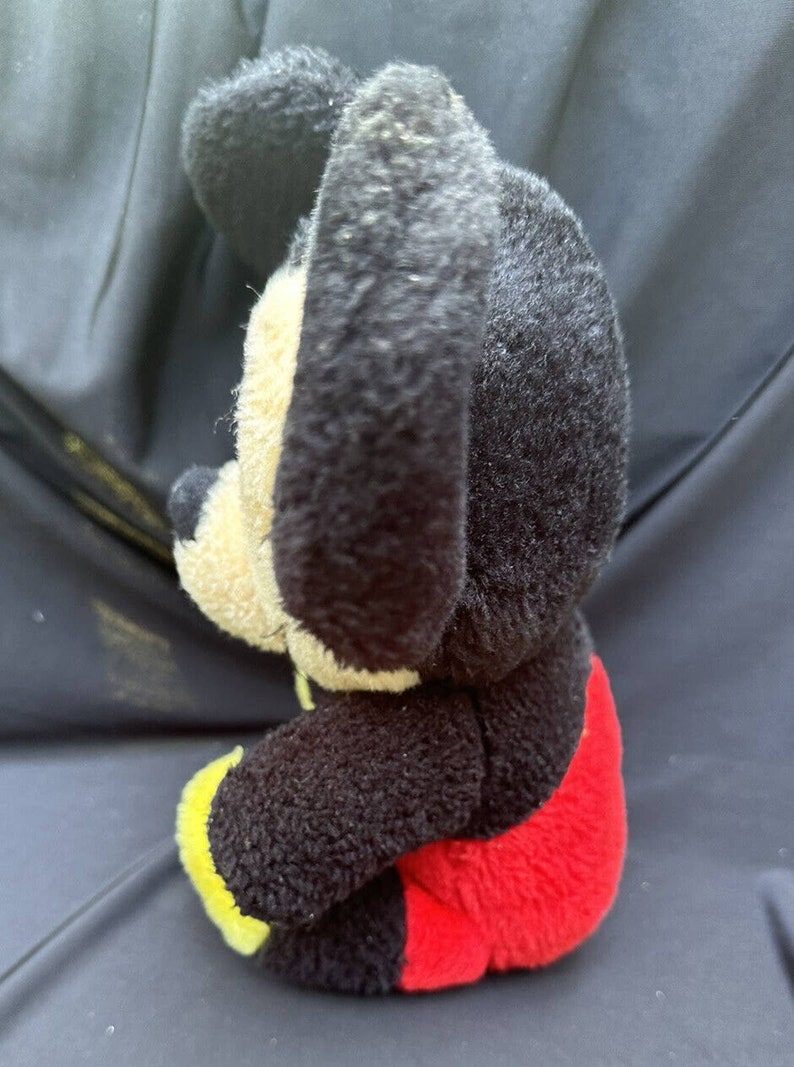 Peluche de Mickey Mouse de Disneyland Walt Disney World, años 50, recuerdo - S21 imagen 6
