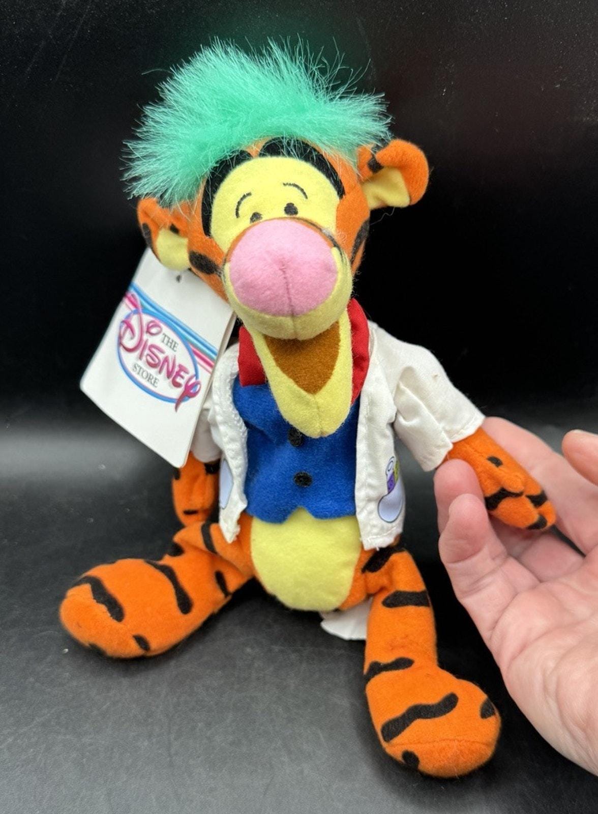 ディズニーストア ビーンバッグ ぬいぐるみ ティガー マッド