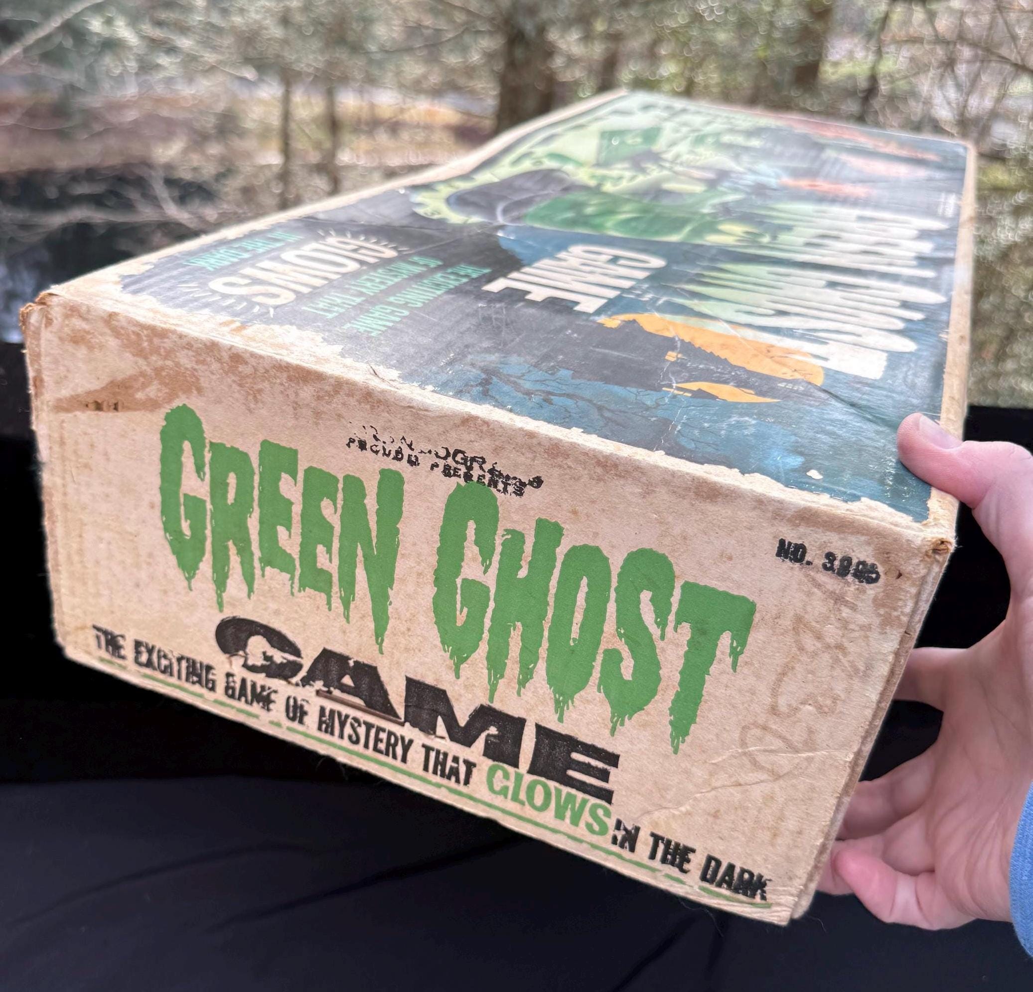 Vintage 1968 Transogram Green Ghost Spooky Glow in the Dark Game in ...