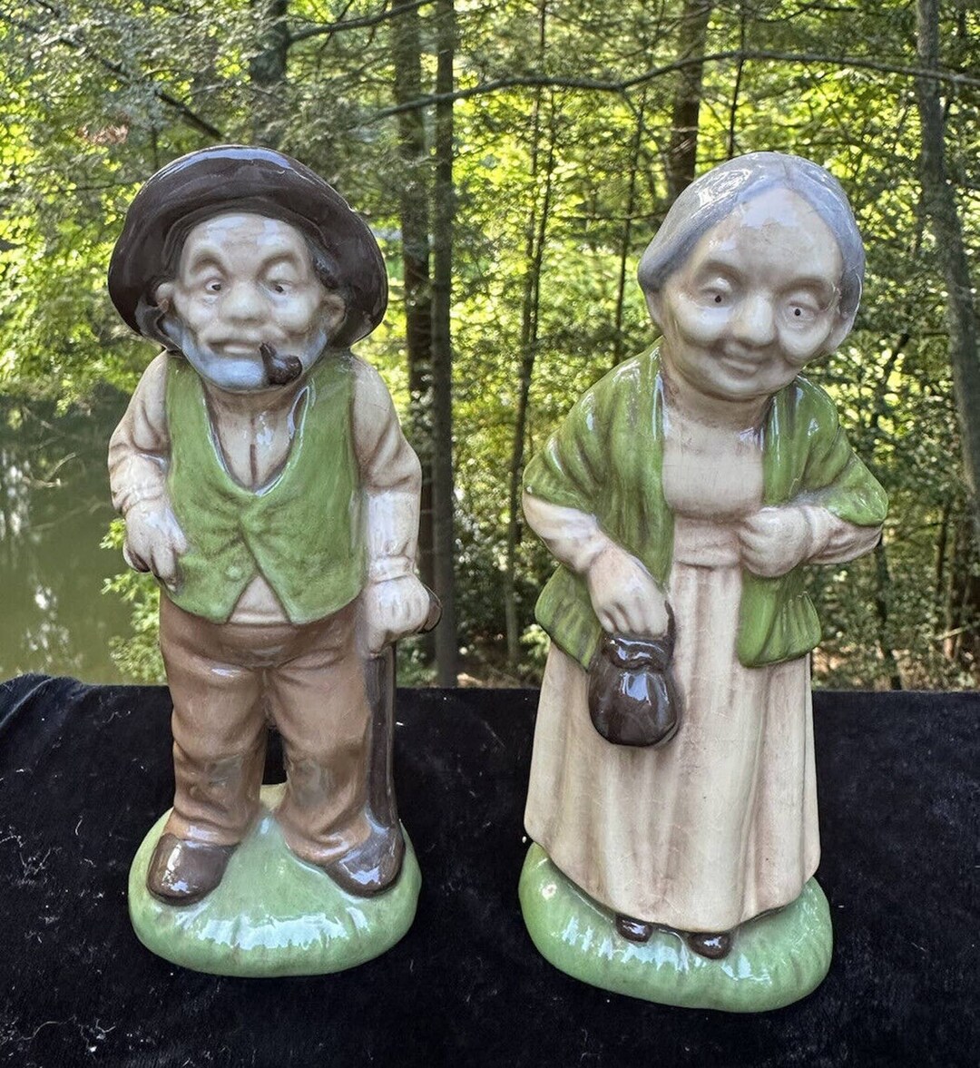 陶器　置物　老婆 陶器 置物 老婆