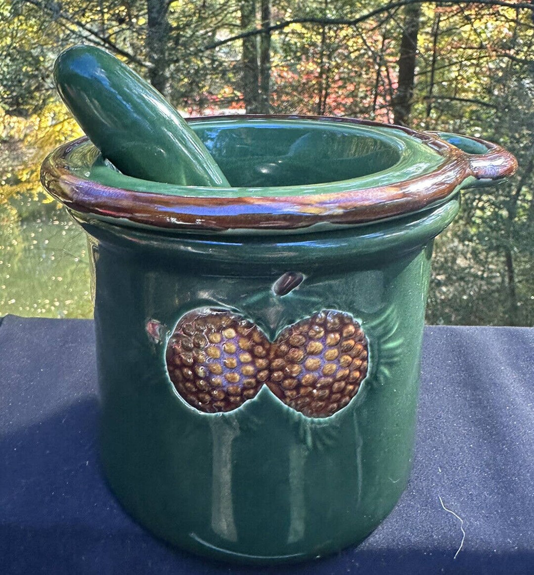 DEI Dennis East Int'l Oval Set of 3 North Country Pine Cone Dip Chiller