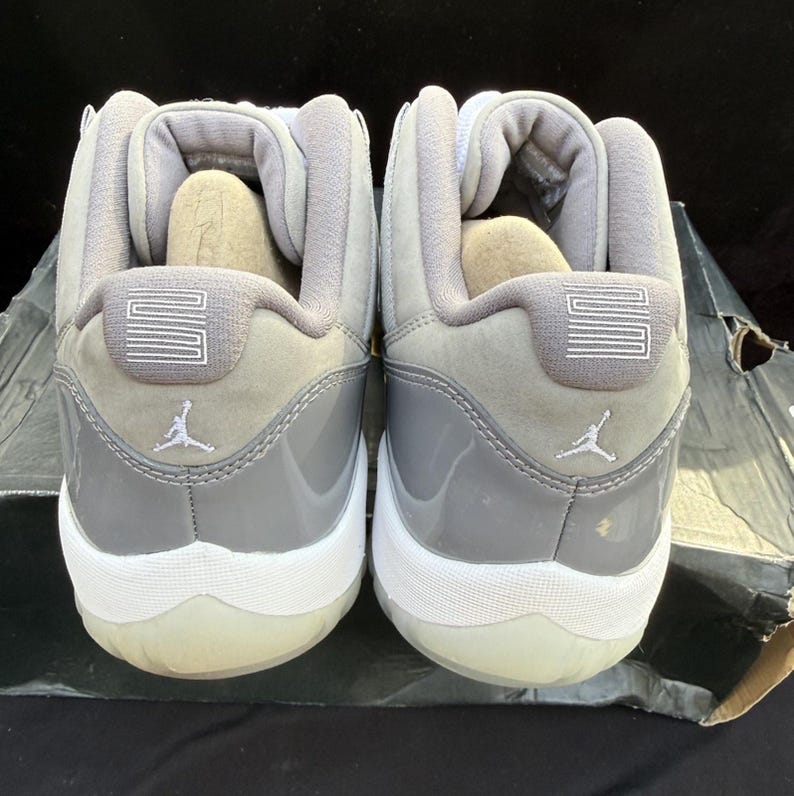 Nike Air Jordan 11 XI Low Cool Grey 528895-003 DS Rare Brand New OG Size 13 image 11