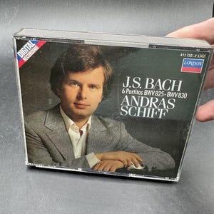 J.S. Bach – 6 Partitas BWV CD 1984 W-Germany Classical LONDON Mint Condition.