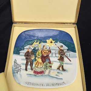 Royal Doulton Collectors Plate Christmas in Poland John Beswick Limited Numbered