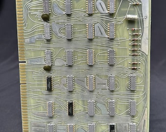 PCB de contadores de comandos de referencia Bendix muy poco común (usada)