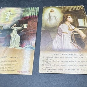 Victoriaanse kerstkaarten uit de jaren 1900 GEWELDIGE kleur! Duitsland Bamforth & Co