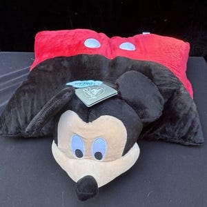 Mickey Mouse Pillow Pet Large 18” Walt Disney Stuffed Animal Plush Toy New! image 3