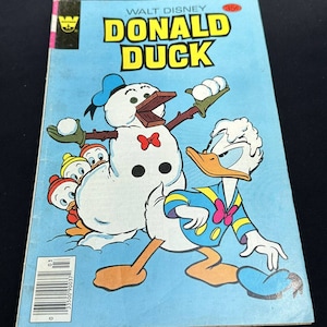 Walt Disney Donald Duck March 1975 Whitman #205 Walt Disney Productions