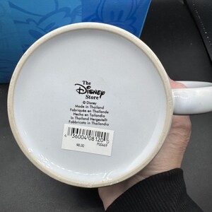 New 1990’s Disney Jumbo MICKEY MOUSE Coffee Mug Beach Vacation Ocean In Box! NWT image 6
