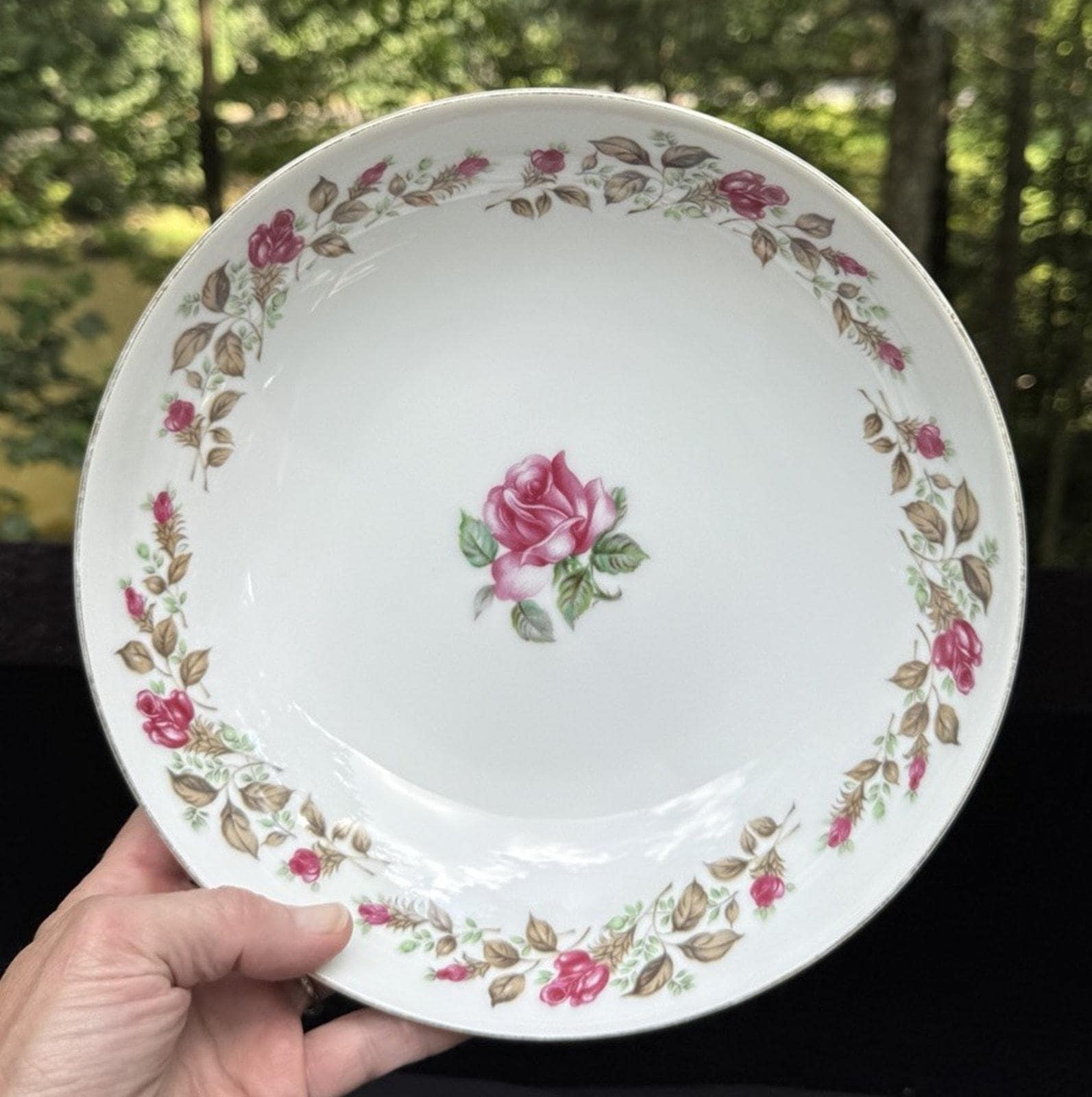Moss Rose Diamond China - Etsy