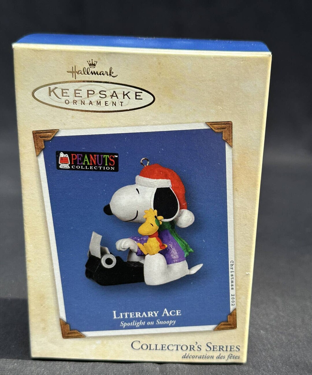2002 Hallmark Keepsake Literary Ace Spotlight Snoopy 5th Etsy Australia