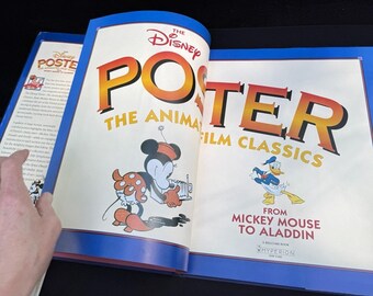 ディズニー ポスター ブック: ミッキー マウスからアラジンまでの