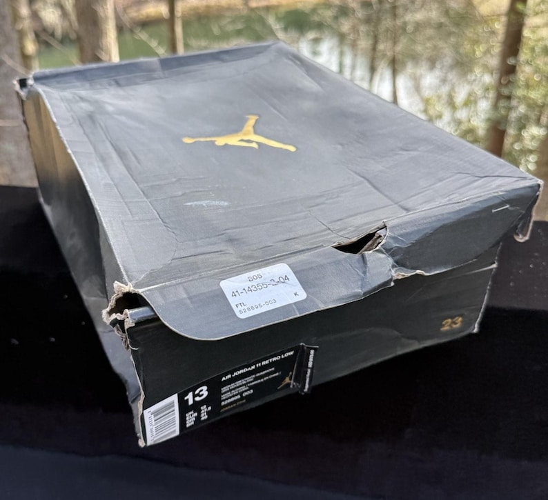 Nike Air Jordan 11 XI Low Cool Grey 528895-003 DS Rare Brand New OG Size 13 image 16