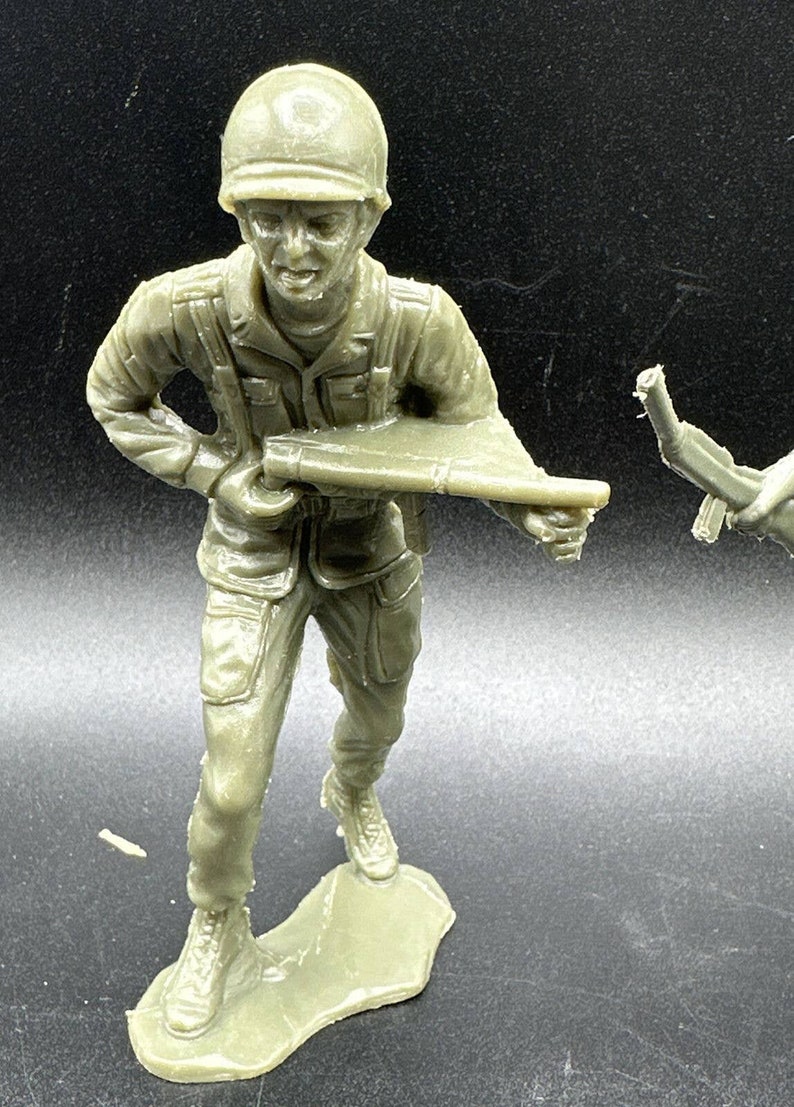 Vintage Louis Marx 6 & 5 WWII Army JUMBO Lot of 2 1960s - Etsy