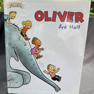 I Can Read Picture Book OLIVER Syd Hoff Large Hardcover Book Excellent! -BK2
