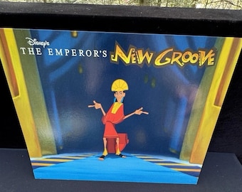 New 2001 Disney Store Exclusive The Emperor's New Groove Lithographs Portfolio
