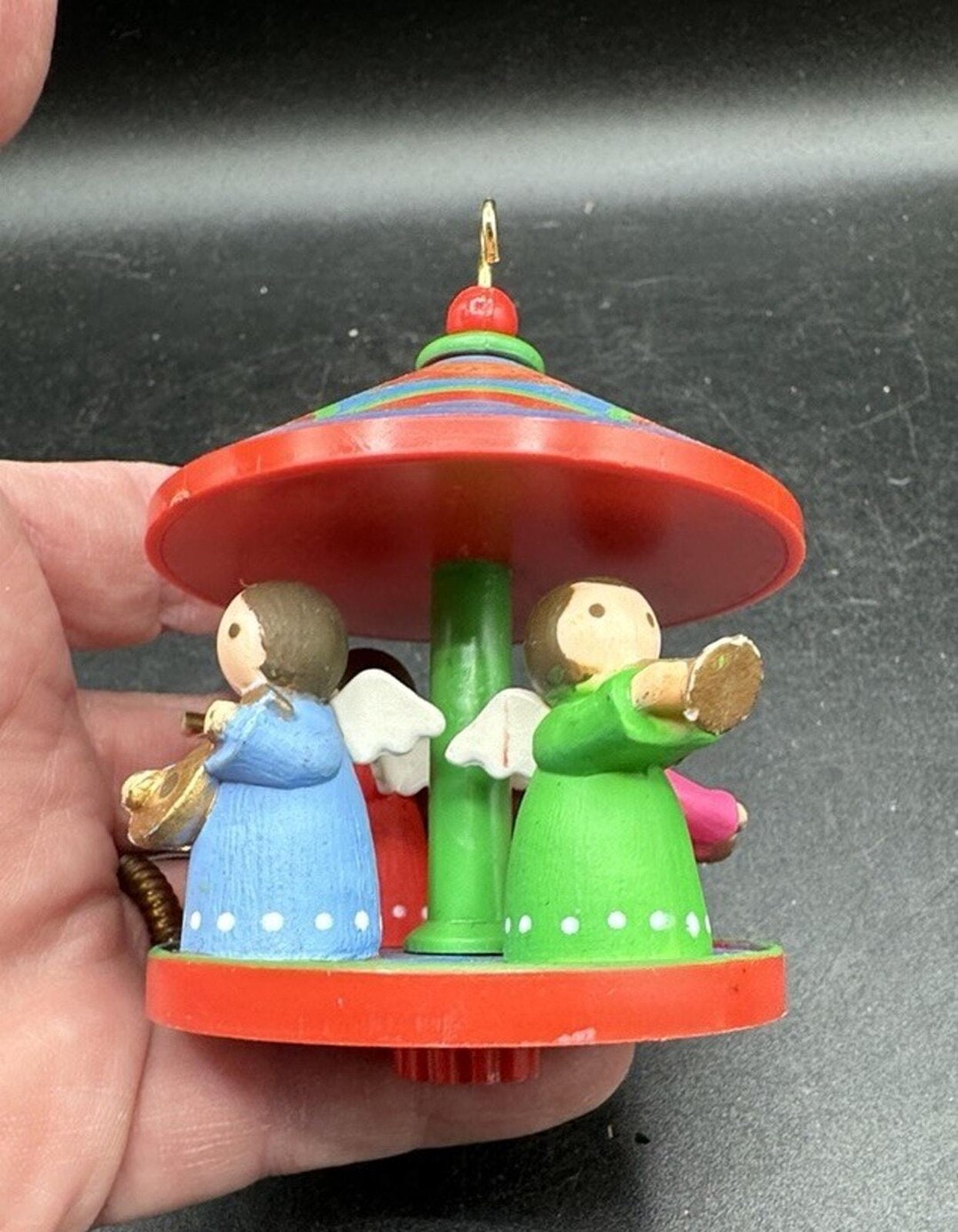 Hallmark Tree Trimmer Collection 1979 Christmas Carrousel Twirl