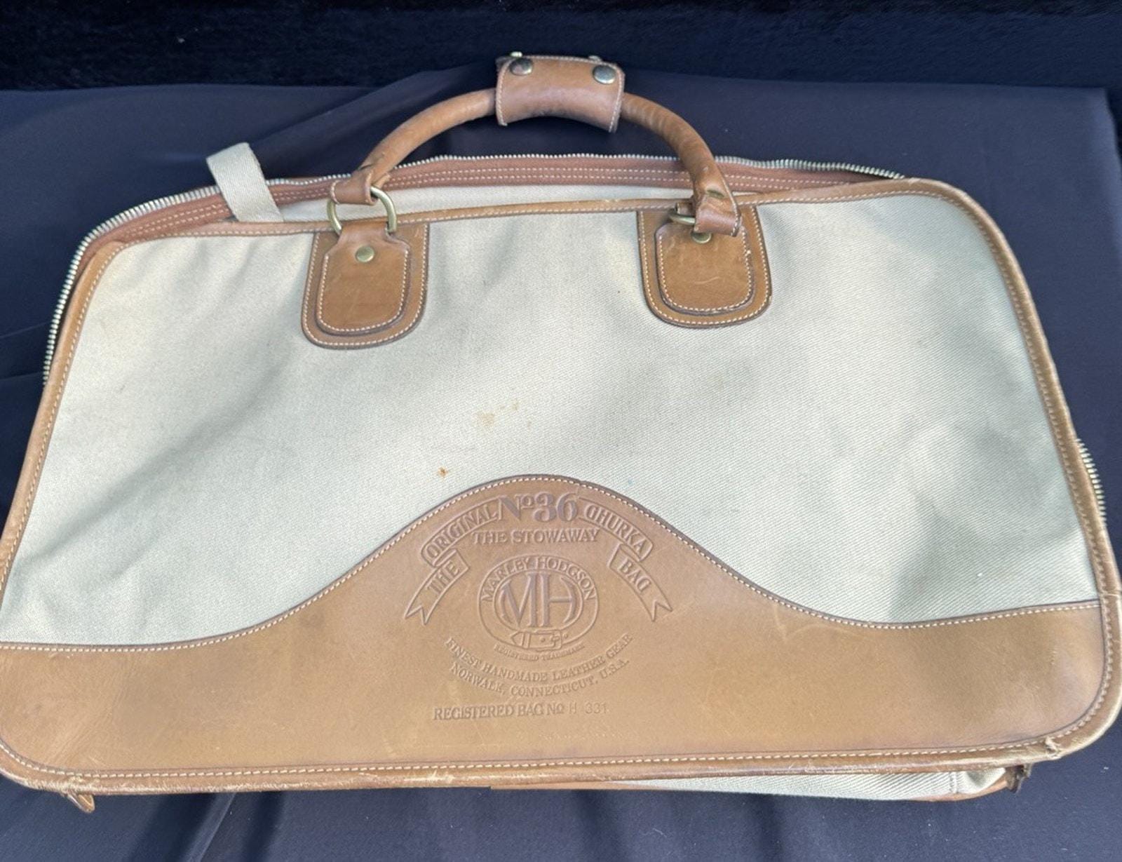 Rare Ghurka Marley Hodgson Stowaway No. 36 Khaki Twill Used
