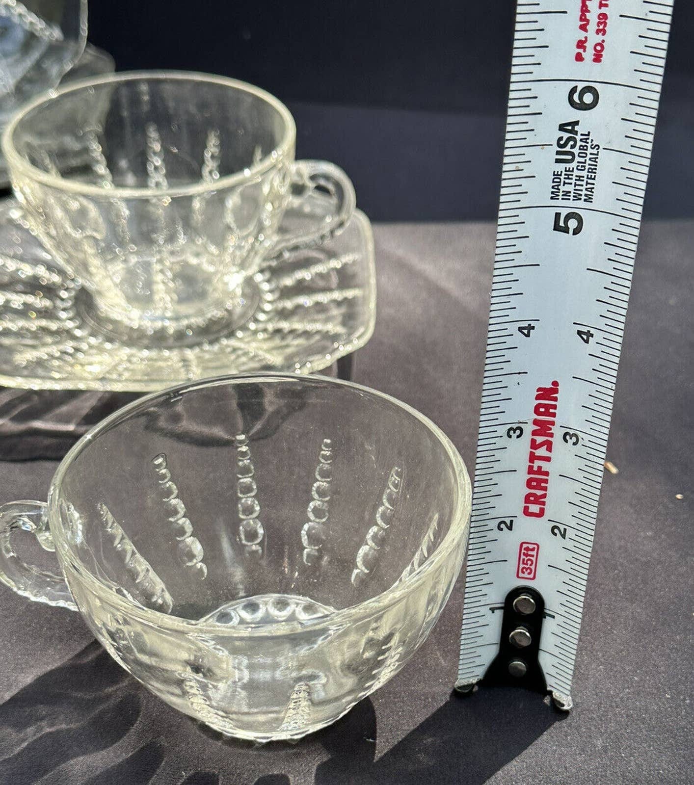 ヴィンテージ 1950 年代 フェデラル グラス クリア コロンビア バブル