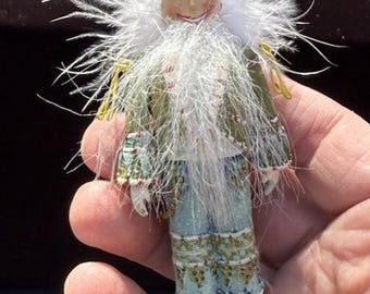 Rare Vtg Dept.56 Krinkles Patience Brewster NUTCRACKER Christmas Ornament EUC K1