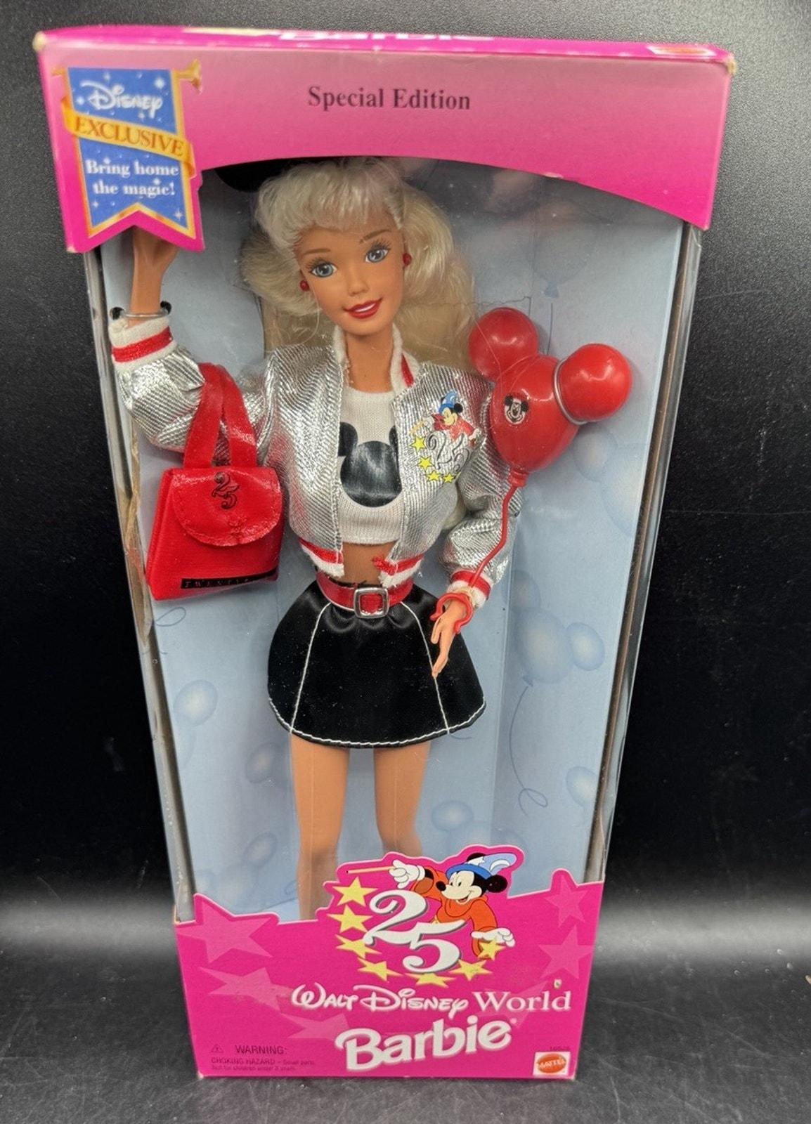 1996 Vintage BARBIE Walt Disney World 25th Anniversary Special Ed