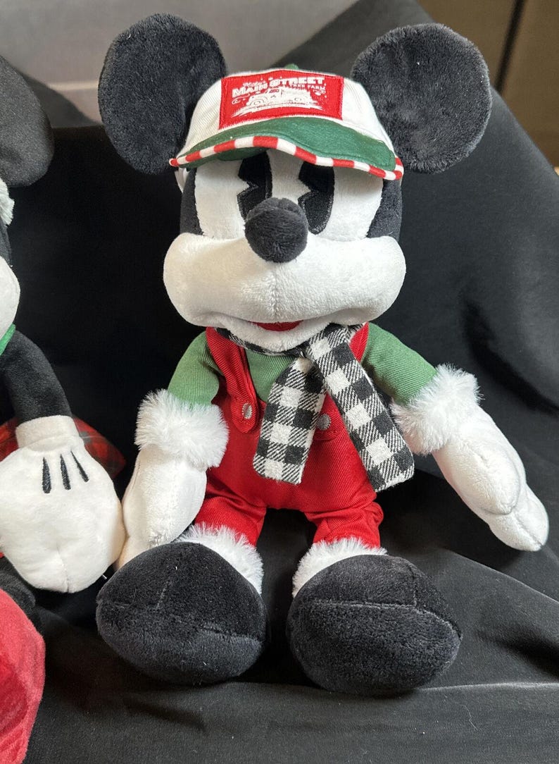 Disney Parks Minnie Maus & Micky Nordische Winter Weihnachten Plüsch Set 5P Bild 3