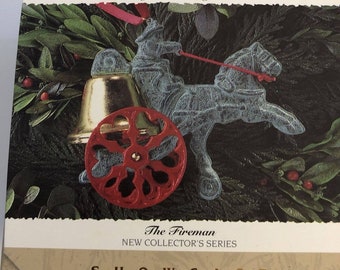 Brand NEW! Fireman ~ Turn Of The Century Parade #1 Hallmark Keepsake Ornament 1995 3R MM