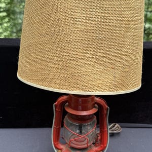 Qianly Barrel Fabric Lampshade – Handcrafted Jute Cloth Lamp Cover For Candlestick, Bedside & Desk Lamps