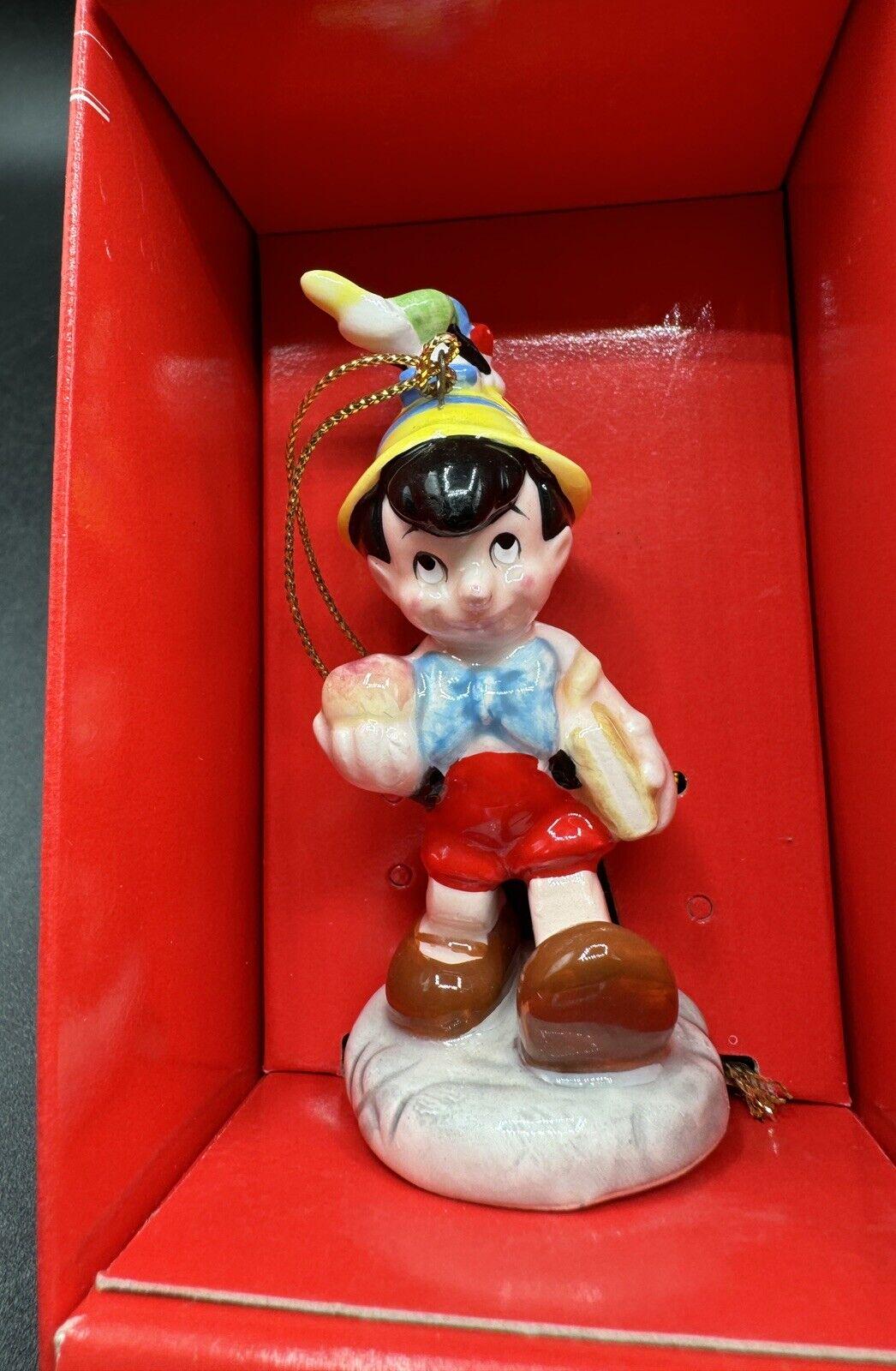 Vtg 1980's Schmid Walt Disney Pinocchio Jiminy Cricket Ceramic