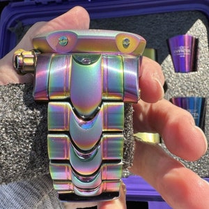 Invicta 26334 Men's Grand Diver Auto Abalone Purple Dial Iridescent Watch Set image 7