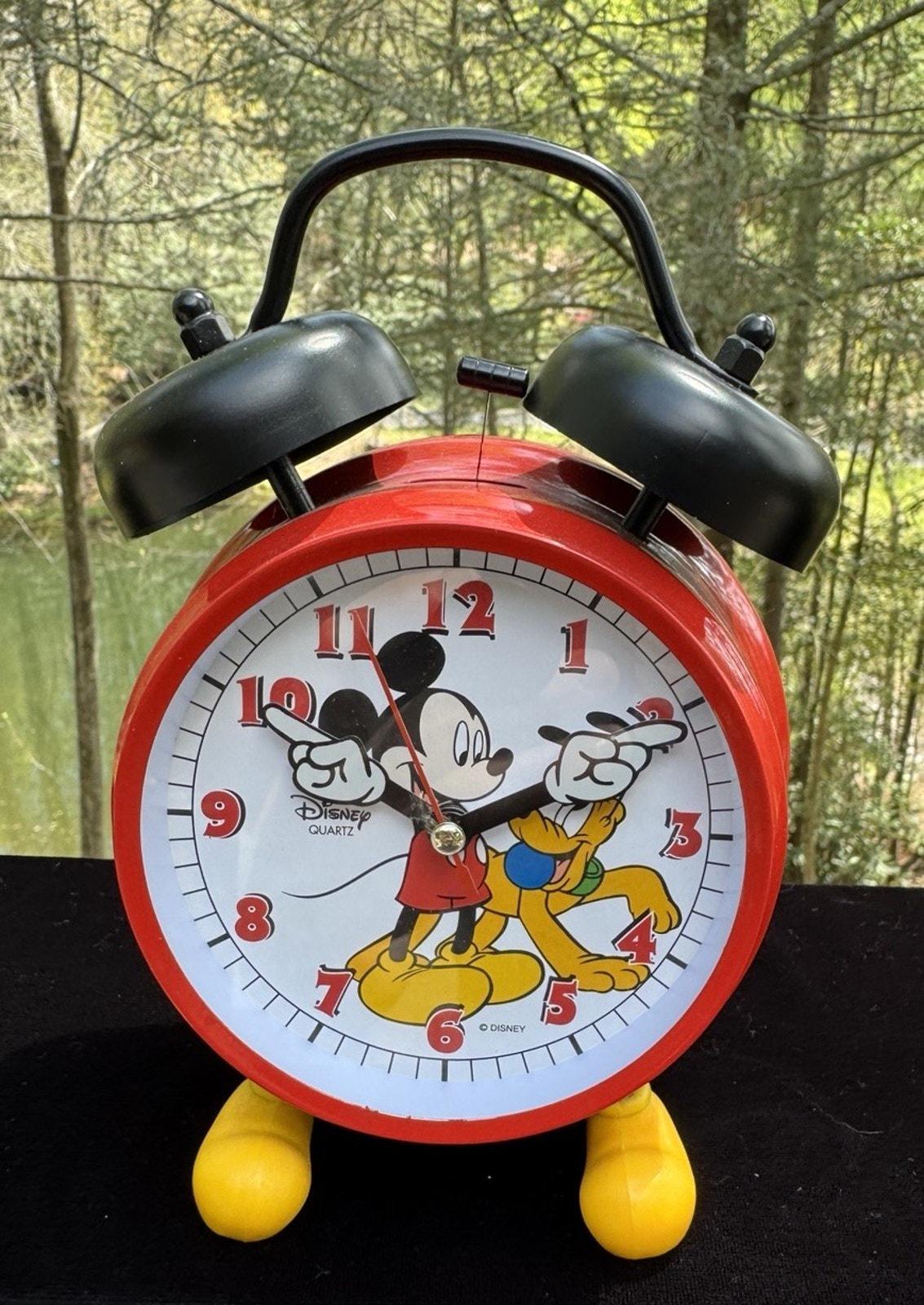 Vintage mickey mouse alarm clock - Etsy 日本