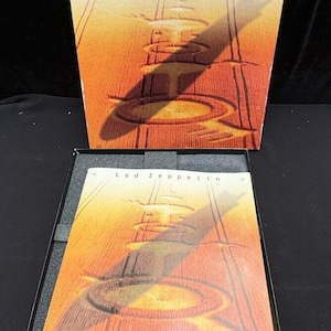 洋楽 LED ZEPPELIN 4CD BOX SET FRAMED LED ZEPPELIN 4 Compact Disc