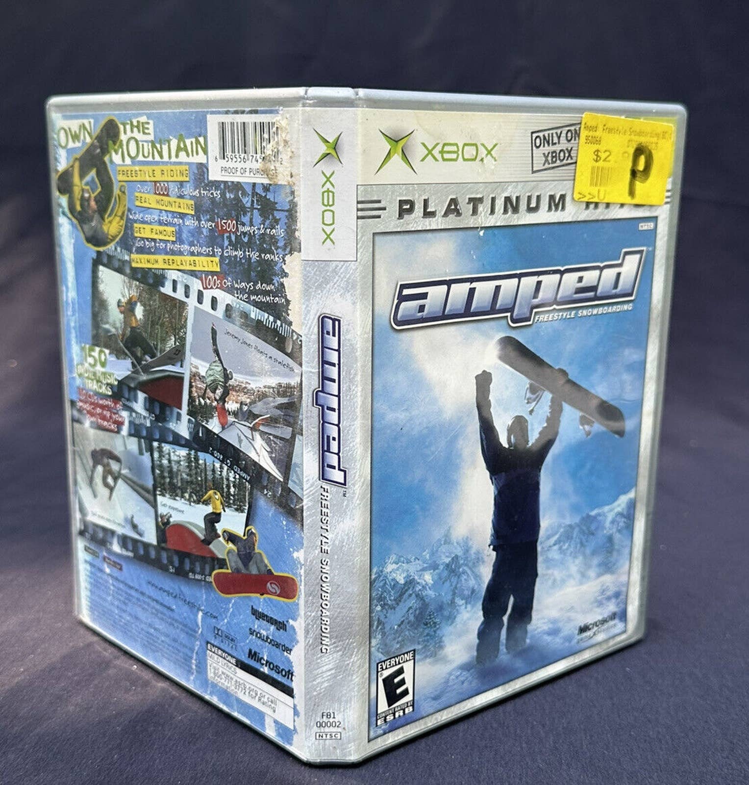 Jeu Amped Freestyle Snowboarding Sur Xbox (PAL FR) - Neuf Sous Blister