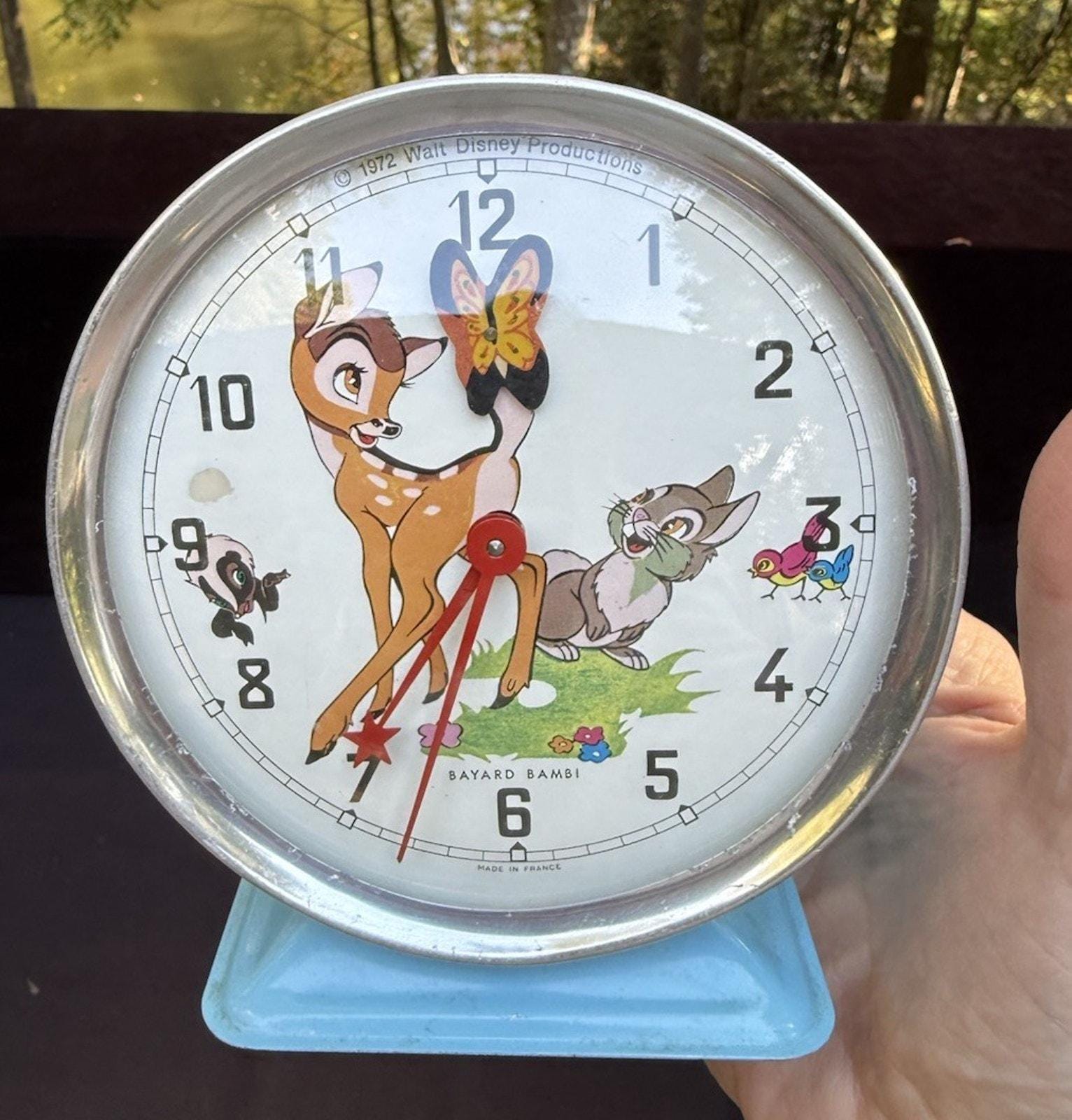 Vintage Bayard Clock - Etsy