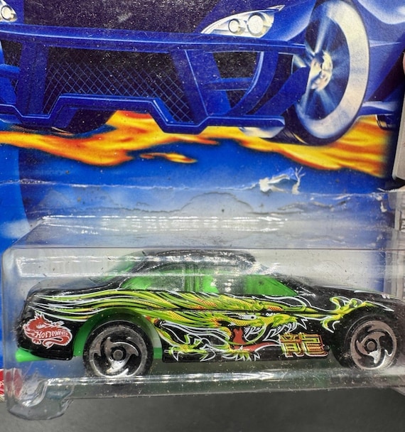 2003 Hot Wheels #69 Dragon Wagons 5/5 LEXUS SC400 Black W/chrome