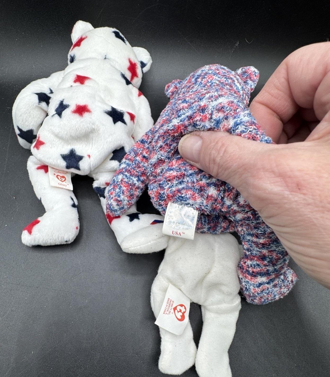 Ty Beanie Babies 7月4日 ベア ミックスセット 状態良好 タグ付き 廃盤