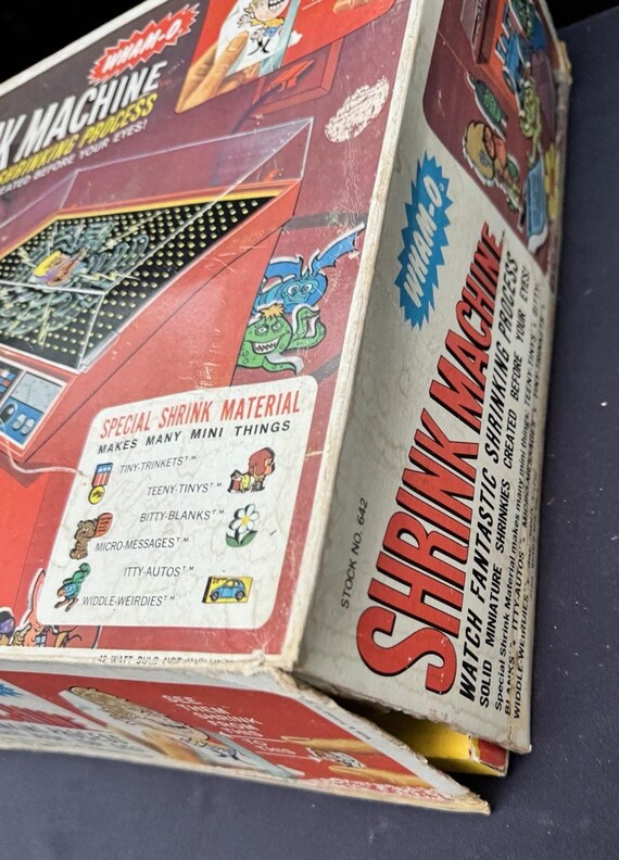 Rare Vintage 1968 Wham-o Shrink Machine Original Box -working 642