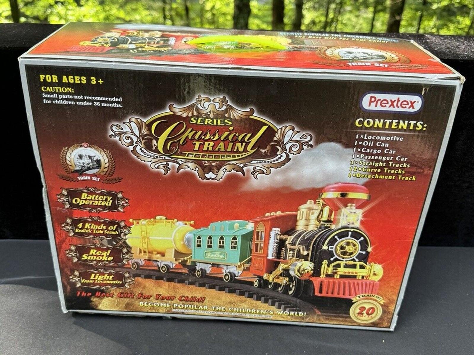 Brand New Prextex Train Toy Electric Train Set for Kids 20 Pieces 4 Sounds MIB Etsy