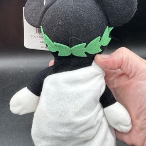 VTG 1900’s Mickey Mouse Toga Sitzsack Plüsch Disney Store Stofftier Bild 6
