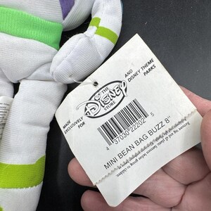 Brand New Disney Store Toy Story 1990’s Bean Bag Plush BUZZ LIGHTYEAR NWT! image 4