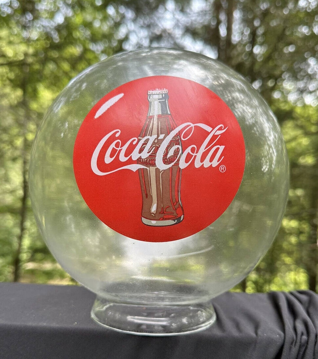 希少なコカコーラ コーク 記念品 ガムボールマシン ガラス製バブル