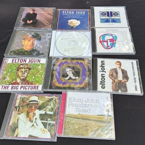 エルトン・ジョンの音楽CD 11枚セット すべて異なる 状態良好 テスト
