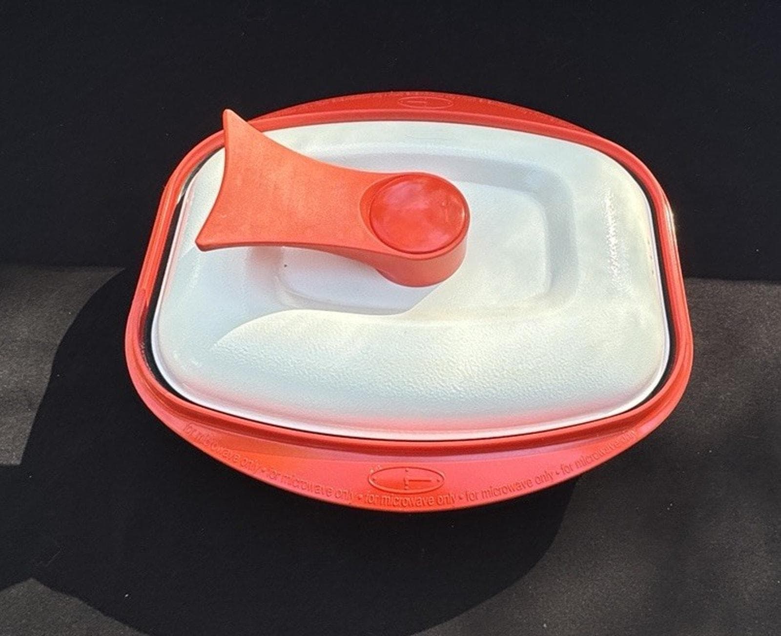 Vtg 1970's Range Mate Rectangular Nonstick Microwave Grill Pan