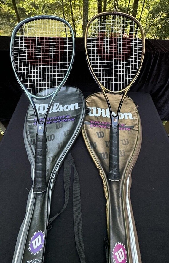 Raquette de tennis de taille moyenne Wilson Graphite Force 4 5/8 avec
