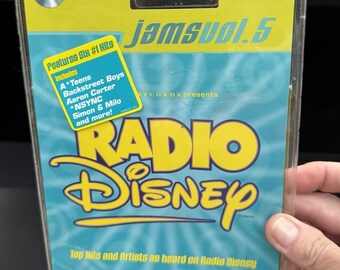 Walt Disney Presents Radio Disney Jams Vol. 5 Cd, 2002, NEW and FACTORY SEALED!