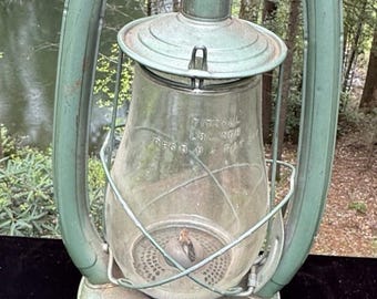 Vtg Embury Air Pilot No. 0 Lantern Lamp Star Bottom Universal 1928
